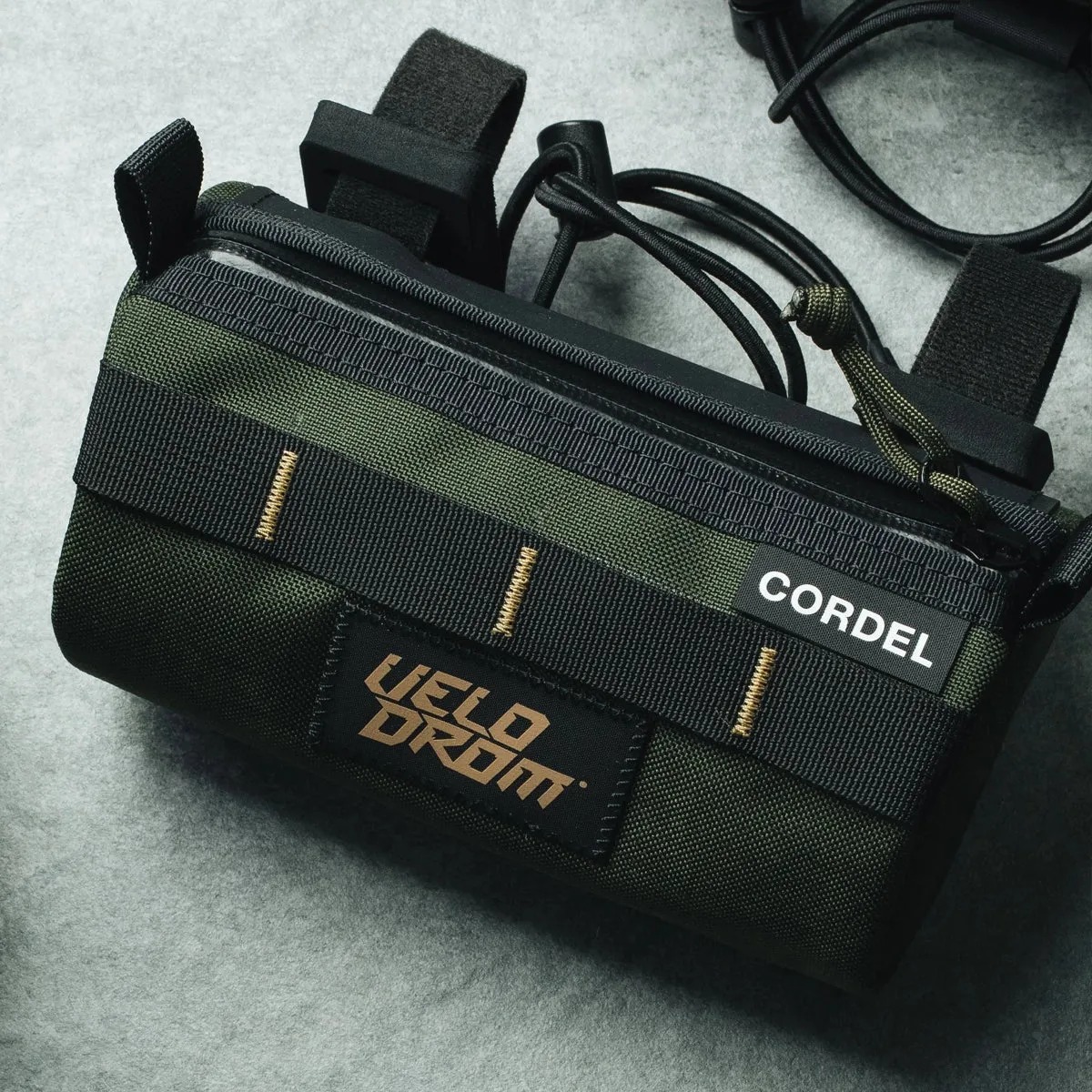 Velodrom VCC VELODROM Raceday by Cordel Durum Mini Handlebar Bag Velodrom VCC VELODROM Raceday by Cordel Durum Mini Handlebar Bag
