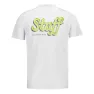 White/bright lime