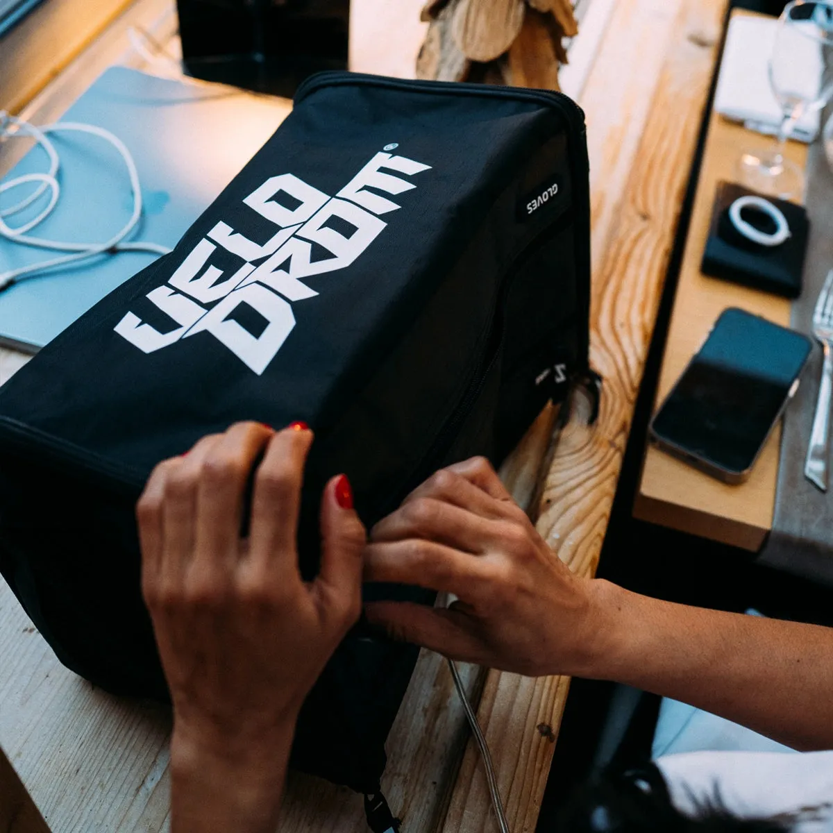 Velodrom VCC VELODROM x SCICON Essentials Race Rain Bag, Raceday black