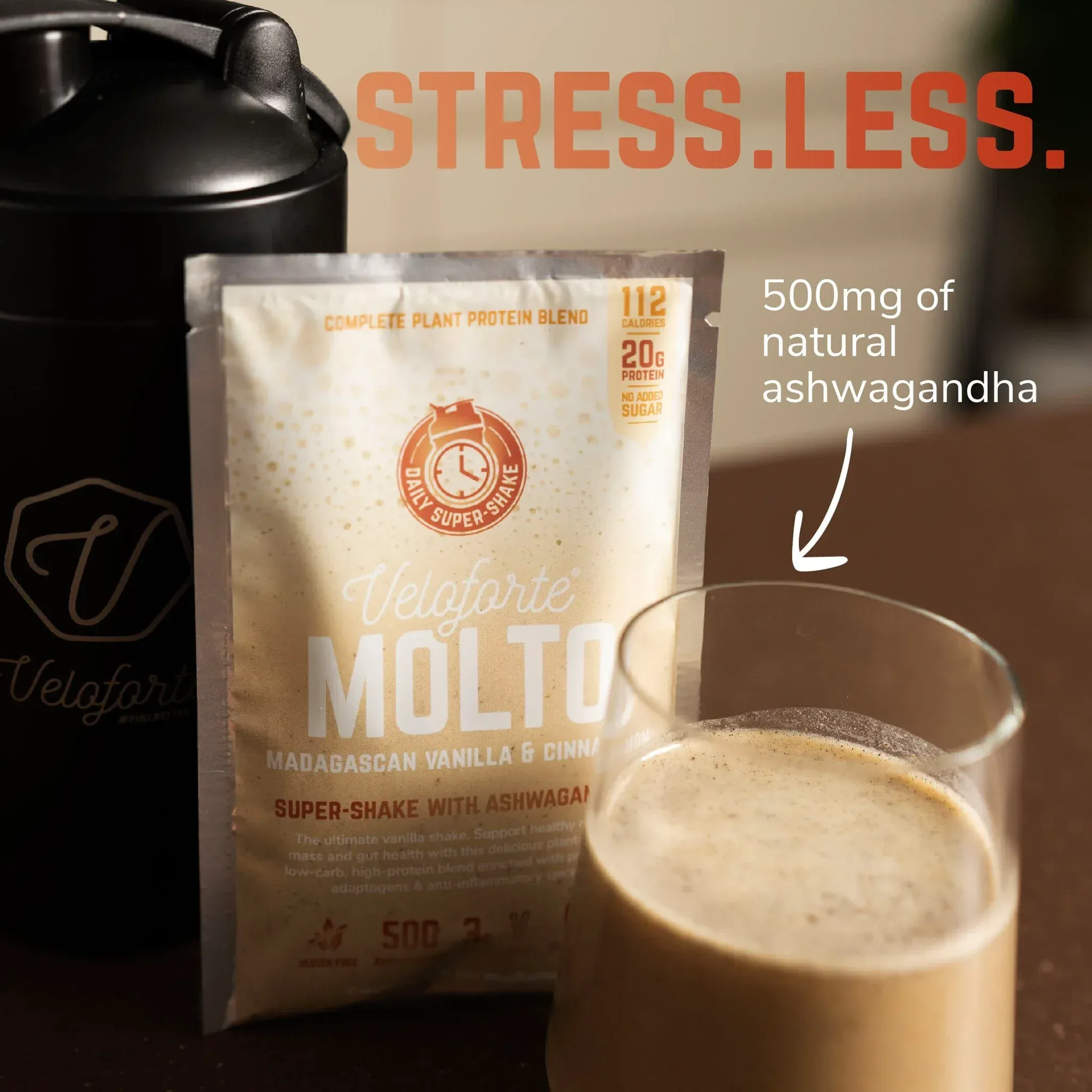 Veloforte Molto Proteinpulver 10 stk