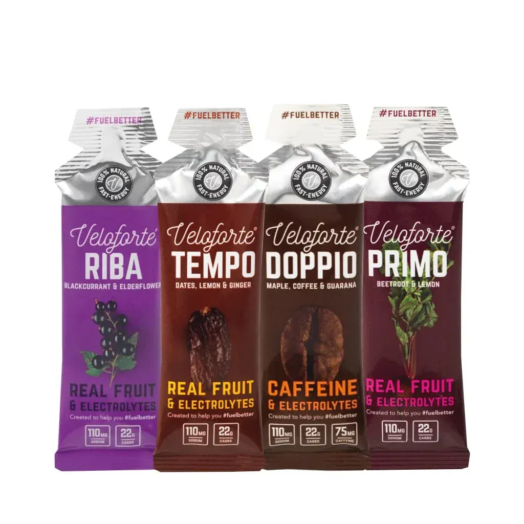 Veloforte Variety Energigel 15 stk DATOVARE