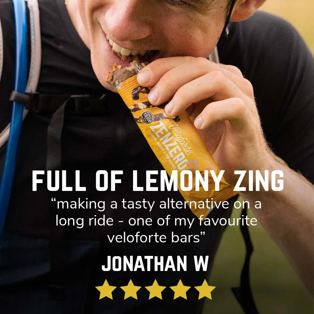 Veloforte Zenzero Energibar 24 stk
