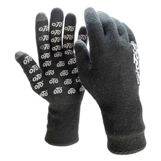 veloToze Knitted Waterproof Hansker, Black