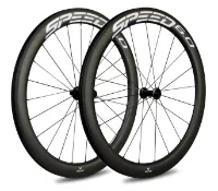 Veltec Speed 6.0 Carbon Hjulsett for felgbrems hvite dekaler