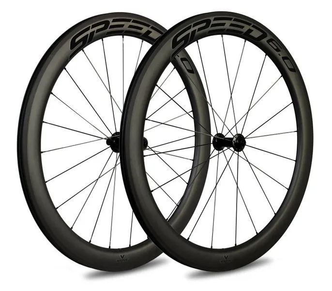 Veltec Speed 6.0 Carbon Hjulsett Til Felgbrems Matt Sort