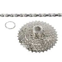 Ventura Bike+Outdoor kassett og kjede sampak 9 speed 11-32T