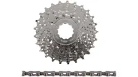 Ventura Bike+Outdoor kassett og kjede sampak 9 speed 11-32T Ventura Bike+Outdoor kassett og kjede sampak 9 speed 11-32T