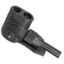 Ventura Bike+Outdoor Metal Sykkelpumpe, Black, 120psi