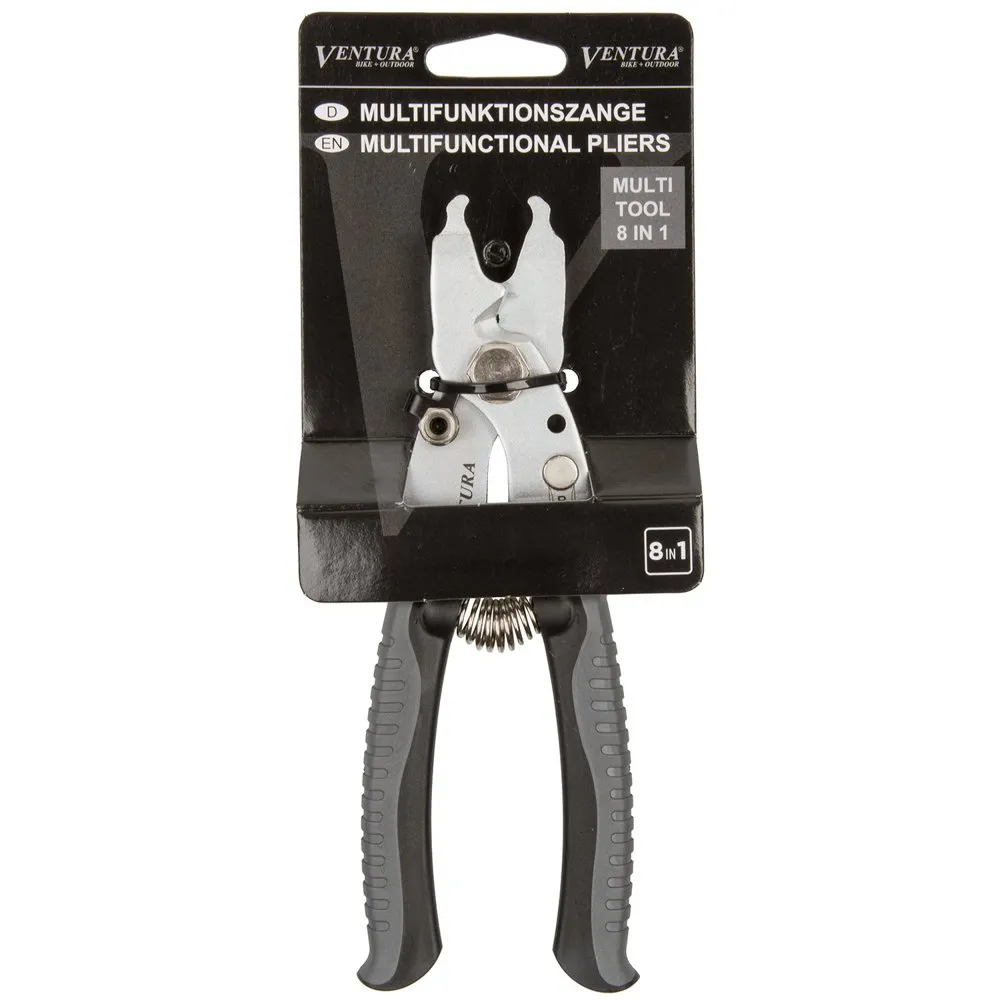 Ventura Bike+Outdoor Verktøy Multi 8 In 1, Black / grey, One Size