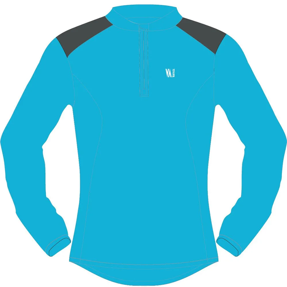 Vertical Technical Langarmet T-skjorte, Electric blue / dark grey Vertical Technical Langarmet T-skjorte, Electric blue / dark grey