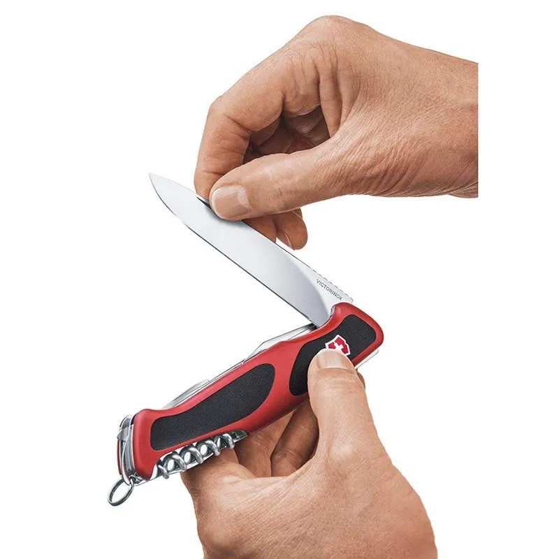 Victorinox Ranger 55 Grip Multiverktøy, Red / black, 130mm