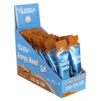 Victory Endurance Energy Boost Gel Orange 42g Boks Med Energigeler 12 Enheter Victory Endurance Energy Boost Gel Orange 42g Boks Med Energigeler 12 Enheter