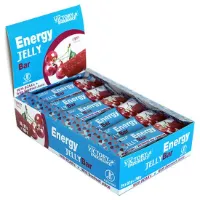 Victory Endurance Eske Med Energibarer Med Gelé Kirsebær 32g 24 Enheter
