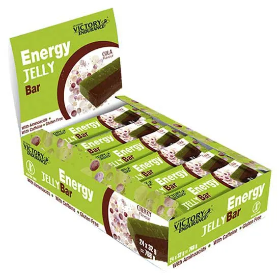 Victory Endurance Eske Med Energibarer Med Gelé Kola 32g 24 Enheter, One size