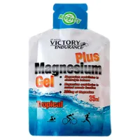 Victory Endurance Magnesium Plus Boks Med Energigeler Tropisk 35ml 12 Enheter
