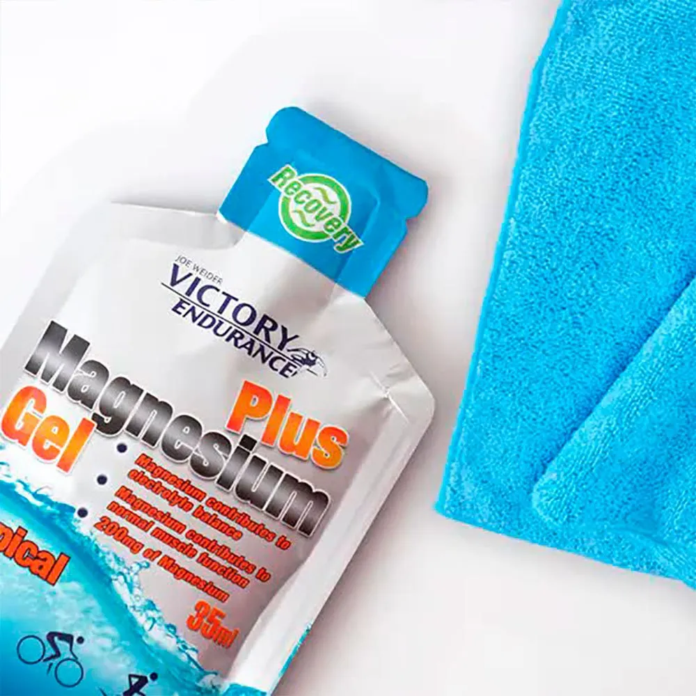 Victory Endurance Magnesium Plus Boks Med Energigeler Tropisk 35ml 12 Enheter, One Size