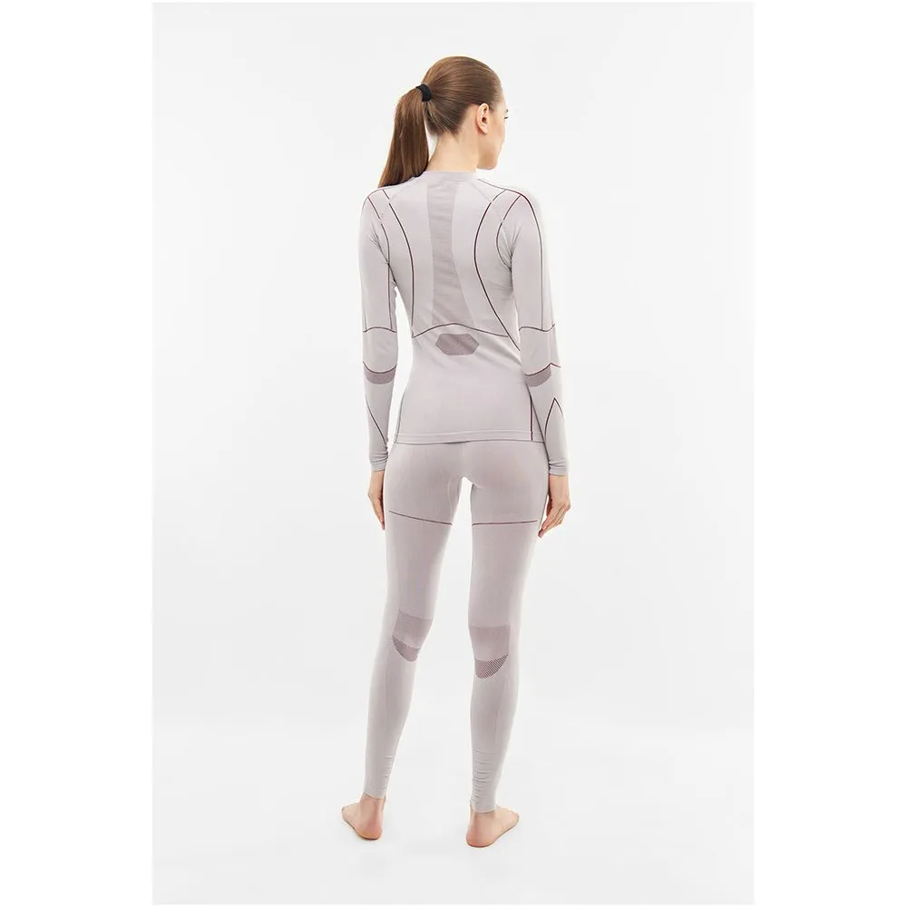 Viking Gaja Turtle Neck Basislagsett, Grey