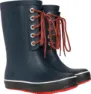Navy/red