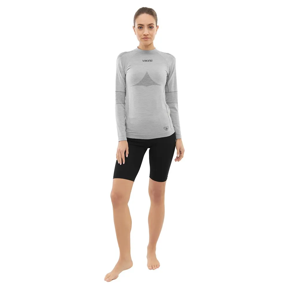 Viking Lava Primaloft Langarmet Baselag, Light grey Viking Lava Primaloft Langarmet Baselag, Light grey