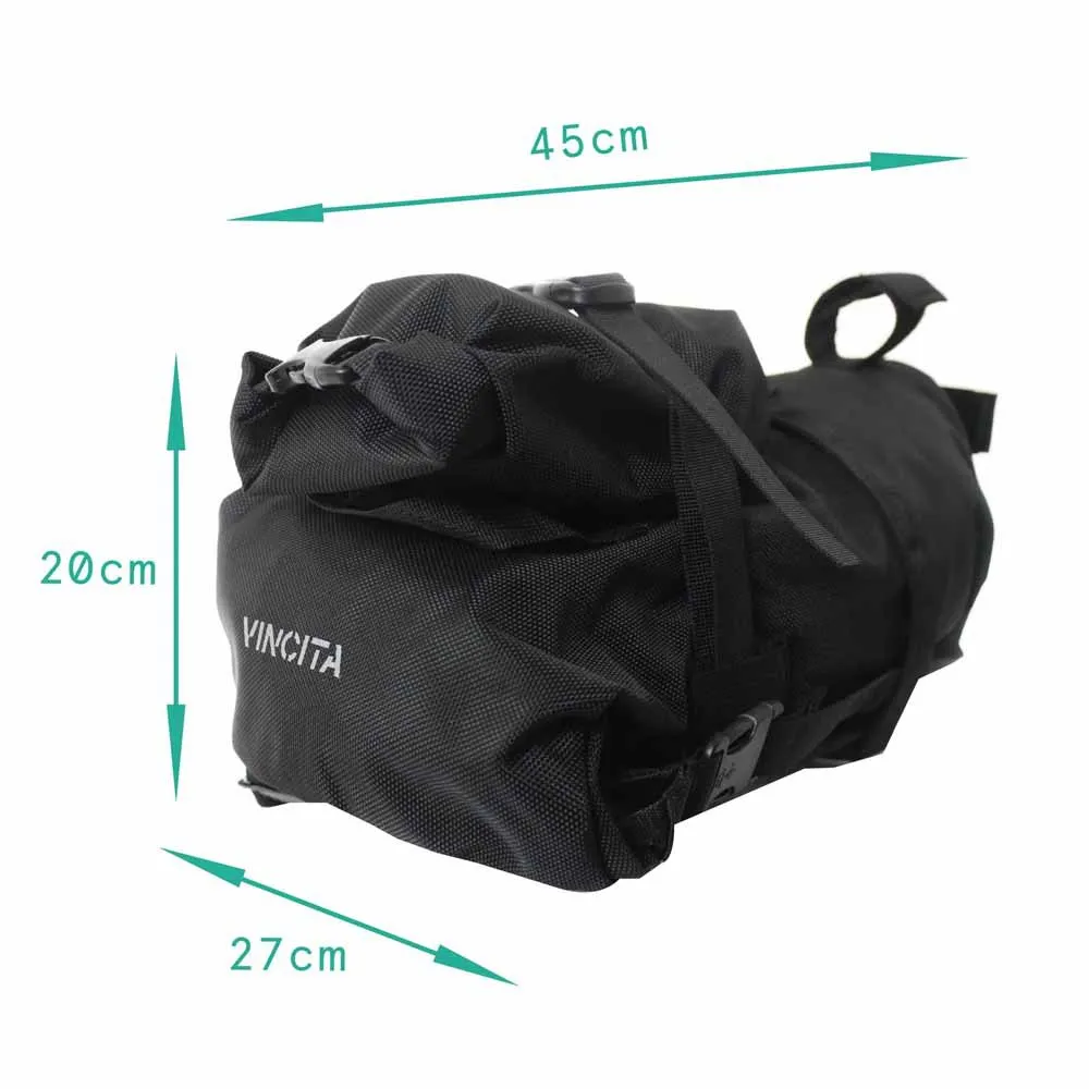 Vincita B038-bl Light Touring Sadelveske, Black, One Size