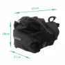 Vincita B038-bl Light Touring Sadelveske, Black, One Size