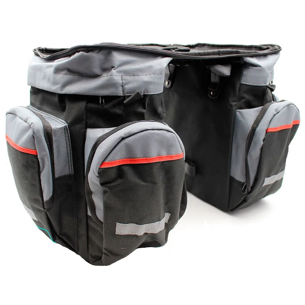 Vincita B103 Sykkelvesker, Grey, One Size