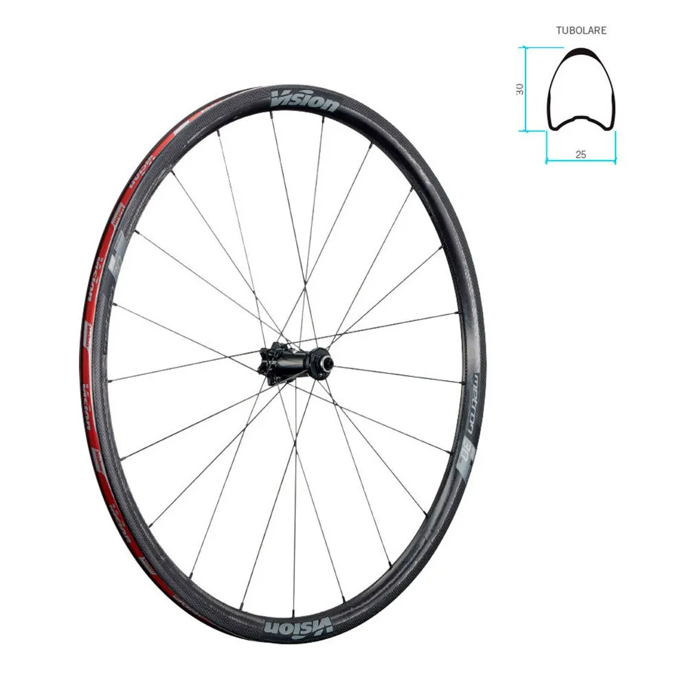Vision Metron 30 Sl Disc Landeveishjulsett, Black, 15 x 100 / 12 x 142mm, Shimano/Sram HG Vision Metron 30 Sl Disc Landeveishjulsett, Black, 15 x 100 / 12 x 142mm, Shimano/Sram HG