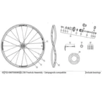 Vision Metron Sl Disc Campagnolo El336 Freehub-kropp