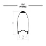 Vision Metron55 Sl Tubeless Landeveissykkelens Bakhjul, Black, 12 x 142mm, Shimano/Sram HG