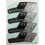 Vision Sc 40 Db Tl Klistremerker, Clear, One Size