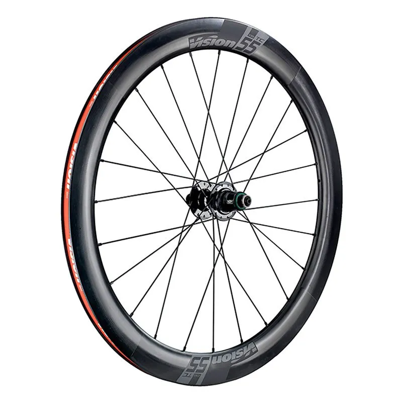 Vision Tc 55 Carbon Cl Disc Tubeless Landeveishjulsett Vision Tc 55 Carbon Cl Disc Tubeless Landeveishjulsett