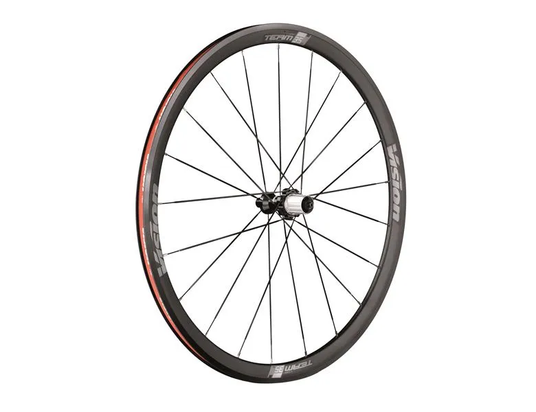 Vision Team 35 Comp SL Hjulsett, Black, 9 x 100 / 9 x 130mm, Shimano/Sram HG