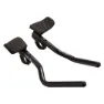 Vision Team Adjustable Clip On J-bend Aerostenger, Black, 230-270mm