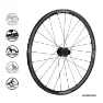 Vision Team Aero Gravel i23 Hjulsett til skivebremser, Black, 12 x 100 / 12 x 142mm, Shimano/Sram HG