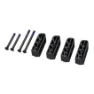 Vision Team Open Ture Avstandsstykke 12 Enheter, Black, One Size