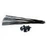 Vision Trimax 30 2016 Eiker Og Nippler Sett 19 Enheter, Black, One Size