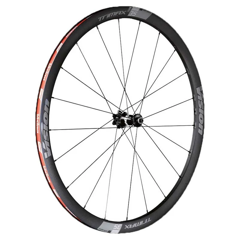 Vision Trimax35 Cl Disc Tubeless Qr Landeveishjulsett, Black, 12 x 100 / 12 x 142mm, Shimano/Sram HG Vision Trimax35 Cl Disc Tubeless Qr Landeveishjulsett, Black, 12 x 100 / 12 x 142mm, Shimano/Sram HG
