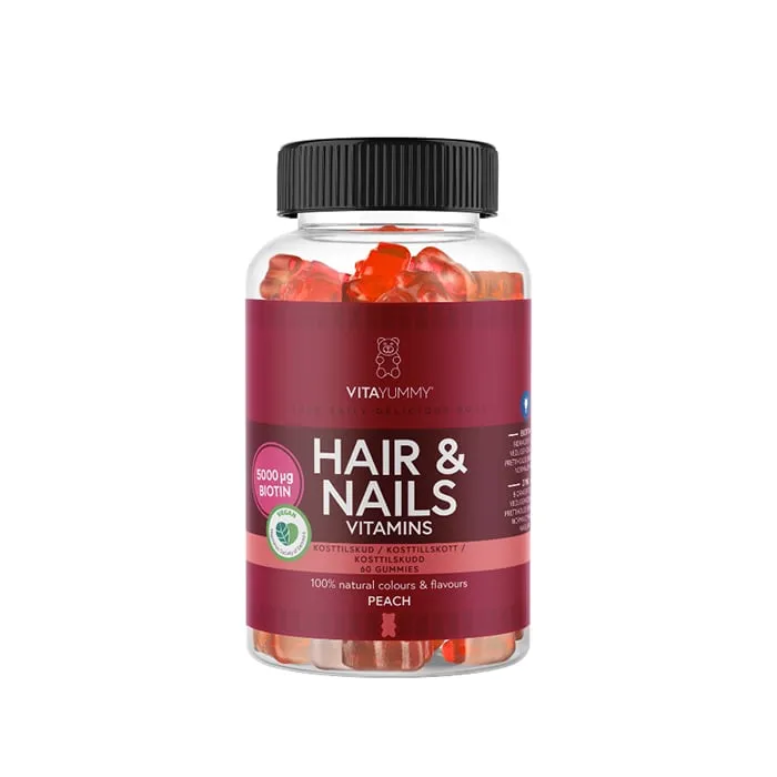 VITAYUMMY Hår & Negler Vitaminer 60 Gummies