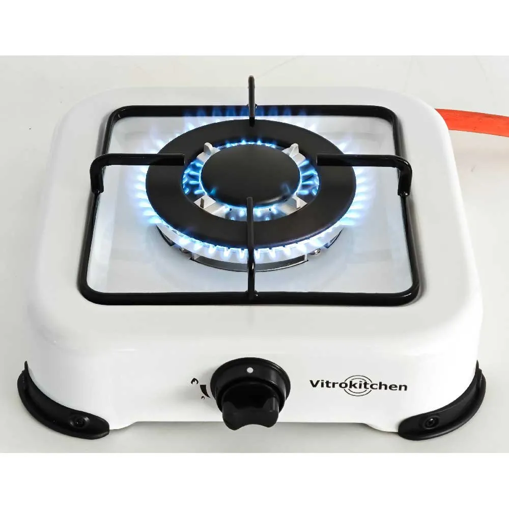 Vitrokitchen 152bb Gasskomfyr For Camping, White, One Size