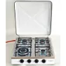 Vitrokitchen 452bb Gasskomfyr For Camping, White, One Size