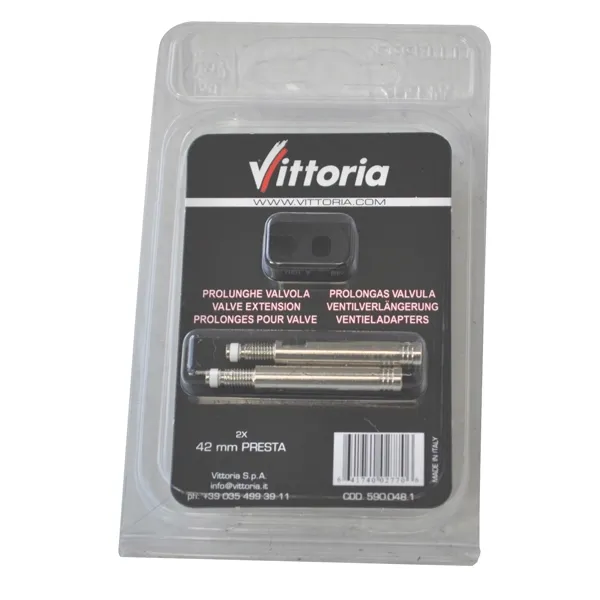Vittoria 2-pack 20 mm Ventilforlengere