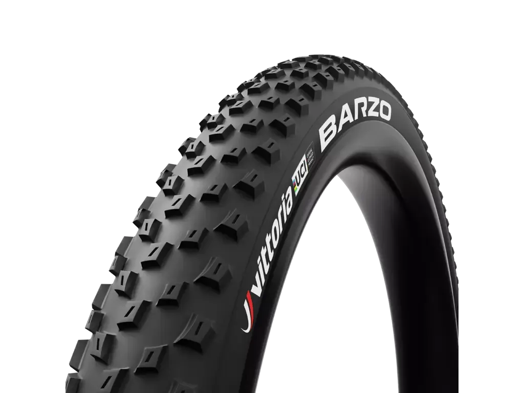 Vittoria Barzo XC TLR UCI MTB foldedekk 29x2,25 (55-622) svart/rainbow, Sykkeldekk Vittoria Barzo XC TLR UCI MTB foldedekk 29x2,25 (55-622) svart/rainbow, Sykkeldekk