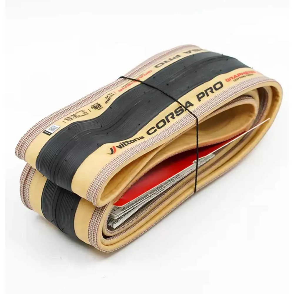 Vittoria Corsa Pro G2.0 700 X 30 Racerdekk, Black / tan, 700 x 30, Sykkeldekk