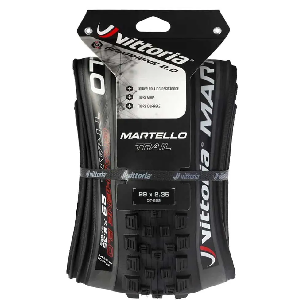 Vittoria Martello Enduro G2.0 Tubeless 27.5´´ X 2.4 Mtb-dekk, Black, 27.5" x 2.40, Sykkeldekk Vittoria Martello Enduro G2.0 Tubeless 27.5´´ X 2.4 Mtb-dekk, Black, 27.5" x 2.40, Sykkeldekk