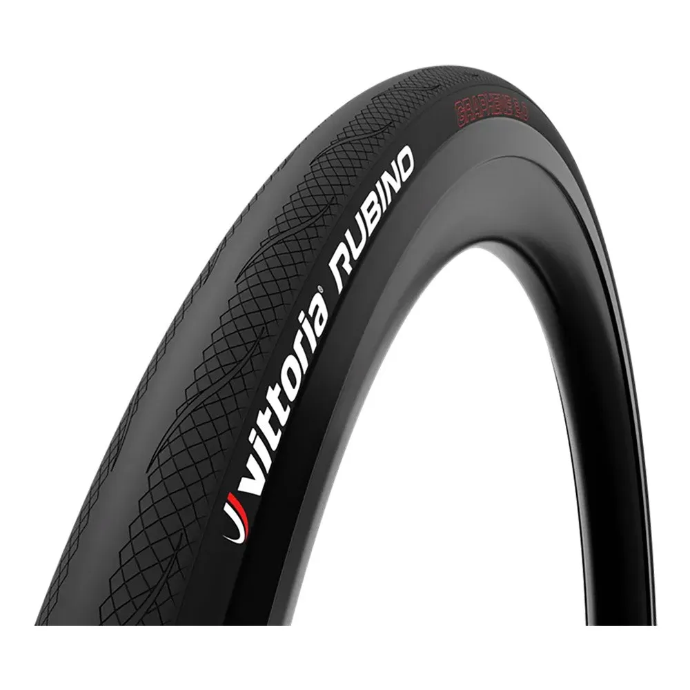 Vittoria Rubino Iv Graphene 2.0 700c X 28 Racerdekk, Black, 700C x 28, Sykkeldekk