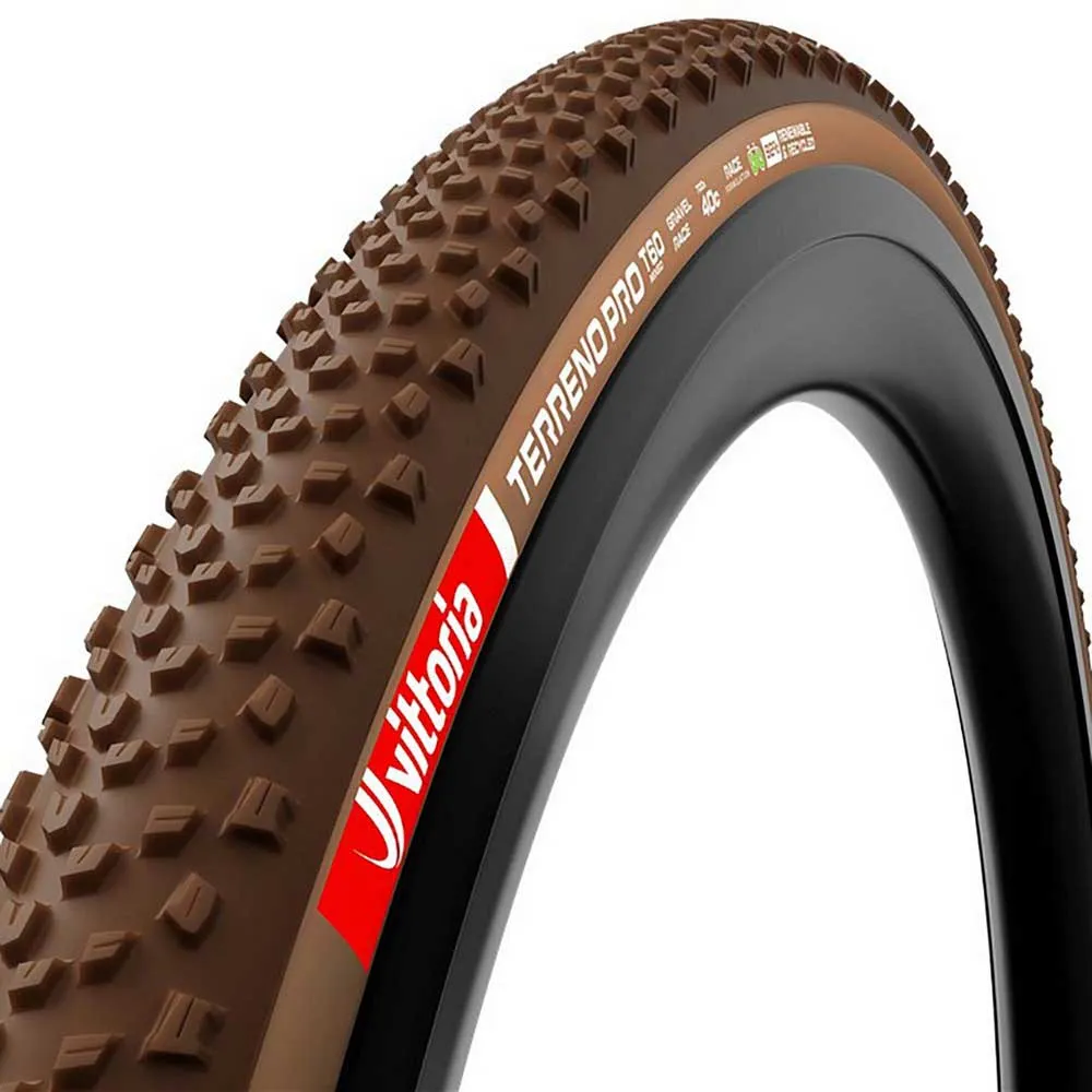Vittoria Terreno Pro Mixed T60 Eco Tubeless 700c X 40 Graveldekk, Black, 700C x 33, Sykkeldekk