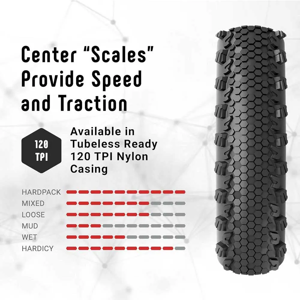 Vittoria Terreno T30 Fine Loose Endurance G2.0 Tubeless 700c X 40 Graveldekk, Sykkeldekk Vittoria Terreno T30 Fine Loose Endurance G2.0 Tubeless 700c X 40 Graveldekk, Sykkeldekk