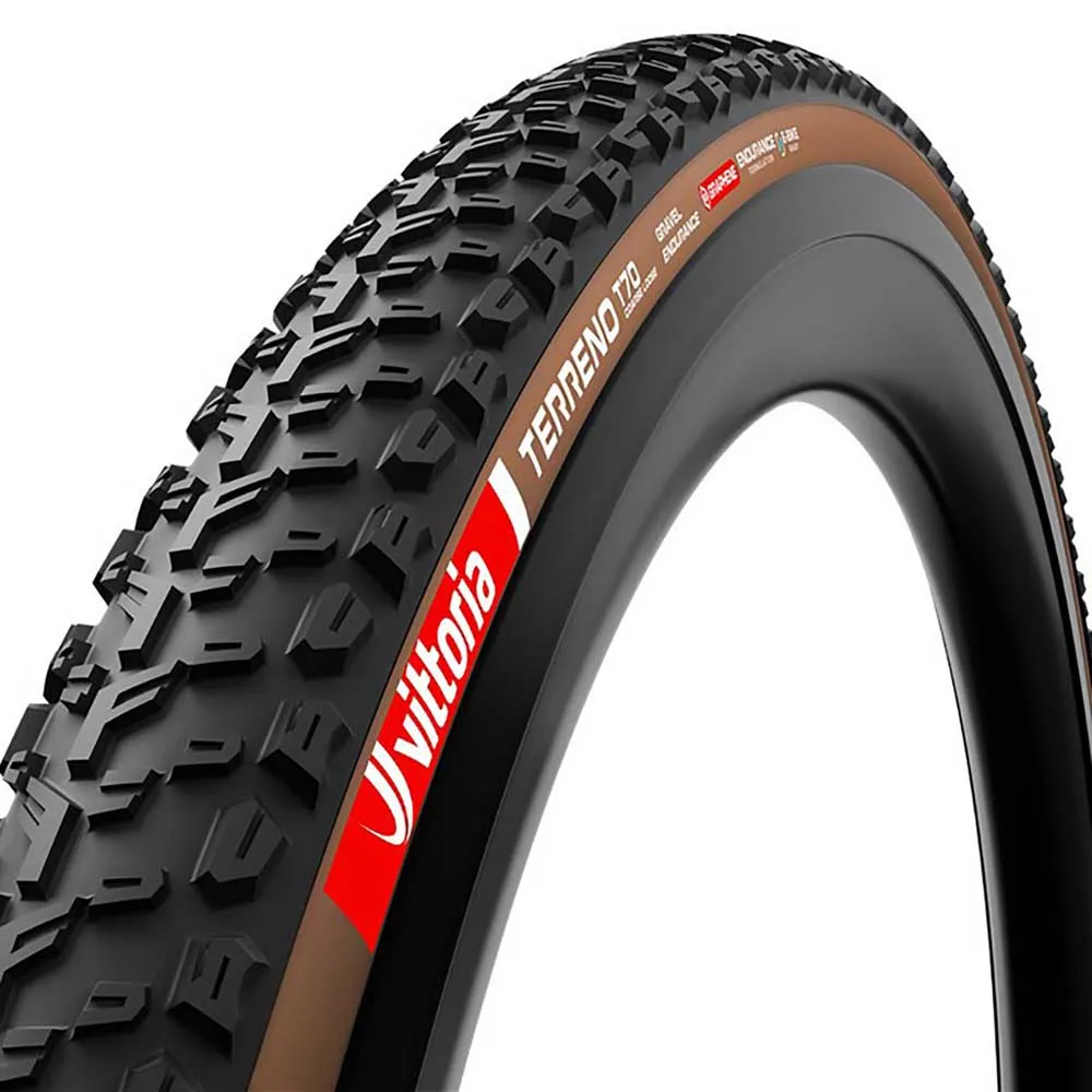 Vittoria Terreno T70 Coarse Loose Endurance G2.0 Tubeless 700c X 40 Graveldekk, Sykkeldekk Vittoria Terreno T70 Coarse Loose Endurance G2.0 Tubeless 700c X 40 Graveldekk, Sykkeldekk
