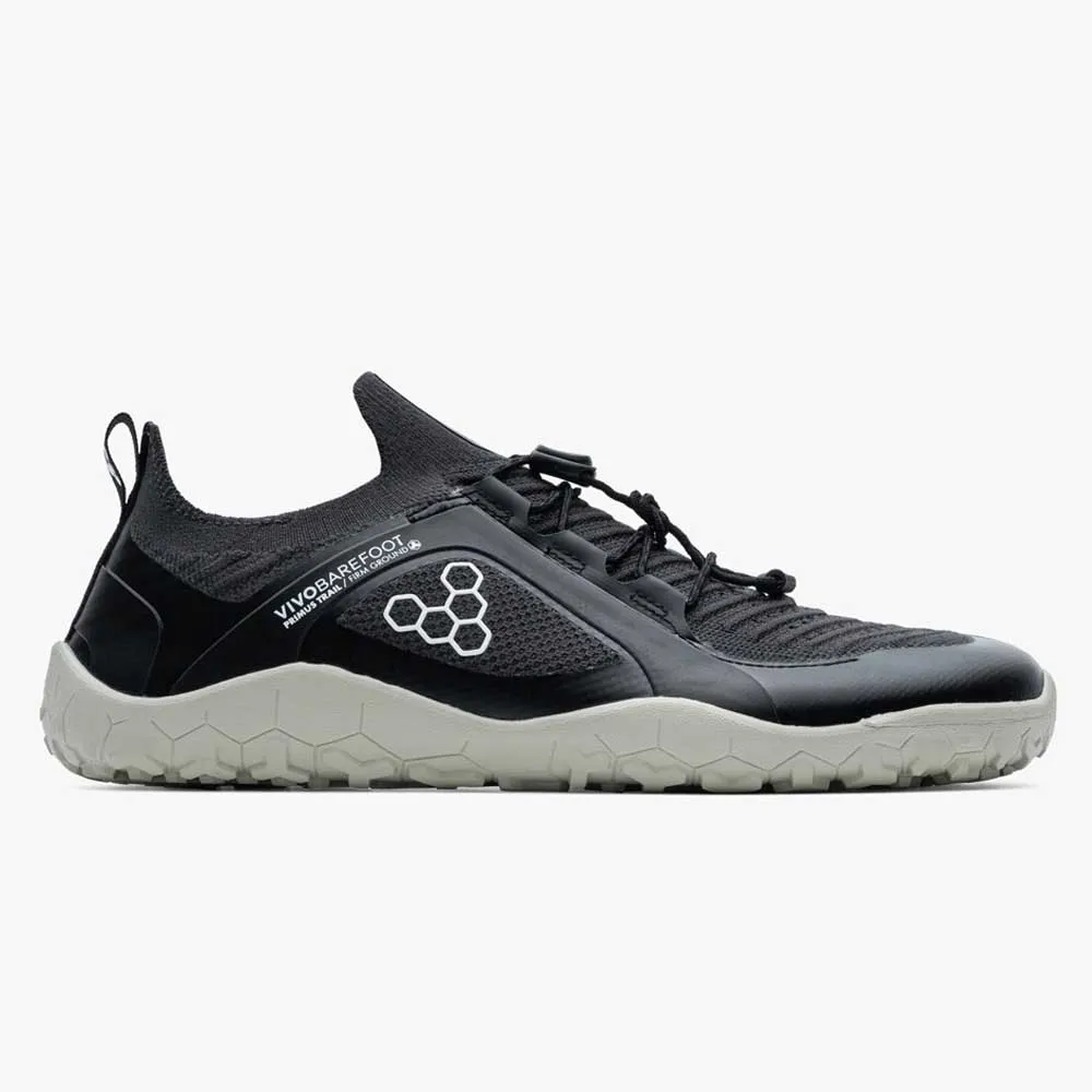 Vivobarefoot Primus Trail Knit Fg Barefoot Trailsko Refurbished male, Obsidian/sandstone Vivobarefoot Primus Trail Knit Fg Barefoot Trailsko Refurbished male, Obsidian/sandstone