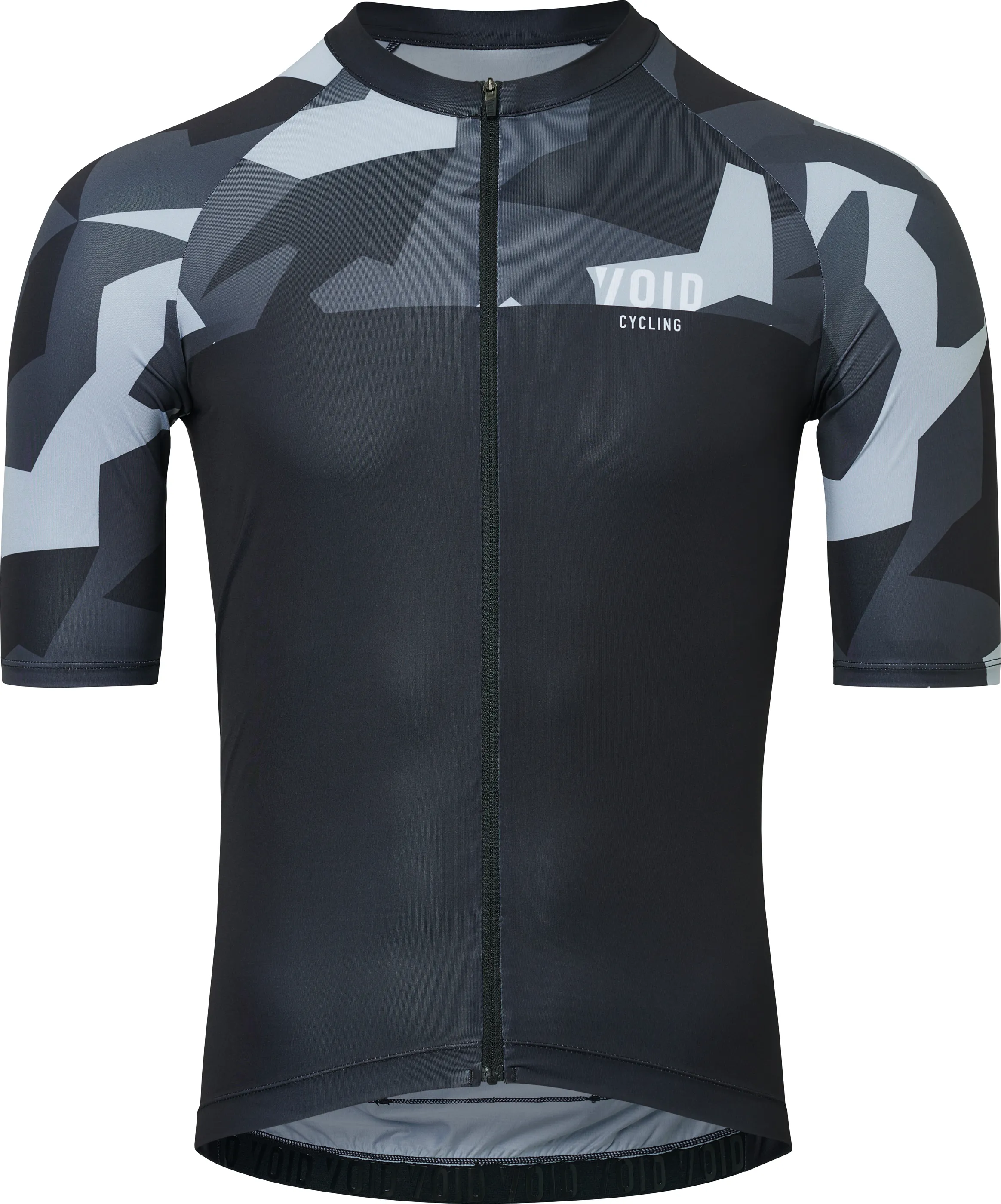 VOID Cycling Men's Abstract SS Jersey, Camo black